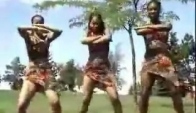 African Camp Somali Girls Dance