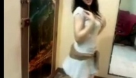 Arab housewife dowing a sexy Belly dance ramylala