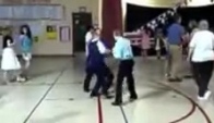 Austin doing the Wobble th grade dance Cherokee Elementary School