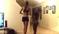 Azonto Dance two girls