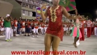 Brazil Soccer and Carnival Queen at Rio