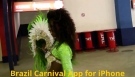 Brazilian Carnival Samba Dancer