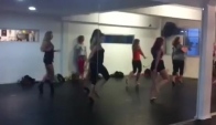 Burlesque dance class