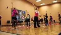 Burlesque dance routine at Studio K in Orlando