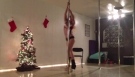 Christmas Pole Dance- Joan ourne
