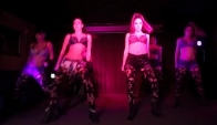 Flirt Dancers perform Bad Girls at Flirt's Fashion Night Out