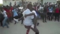 Girl Picks Up Mad And Starts Daggering