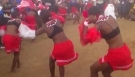 Girls doing traditional Zulu dance