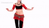 Hip Circles and Layer Shimmy Belly Dance