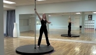 Intro to pole dance with Kaysa