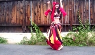 Latin Gypsy Belly Dance by Sofia Metal Queen Traditional barefoot dance
