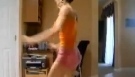 Latina Girl Dancing Perreo