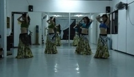 Malaysia Belly Dance Fusion Practice to Gypsy