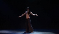 Male performing fusion Belly dance