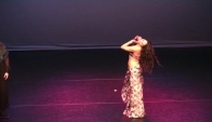 Mena Leila Belly dance performance on Turkish