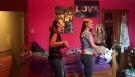 Michelle and I doing the Wobble dance by V I C