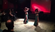 Nikki and Anjelica perform belly dance
