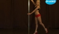 Pole dance - Heel attitude danse