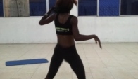 Queen Latesha dancing exercise