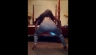 Sexy Thick Girl Booty Twerk In Her Tights