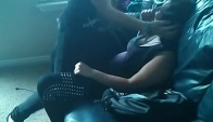 Sexy lap dance with friend
