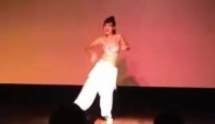 Sexy young korean belly dancing