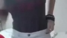 Teen dancing amateur twerk dance