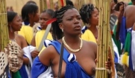 Virgin Swazi And Zulu Girls Dance For Their Kings